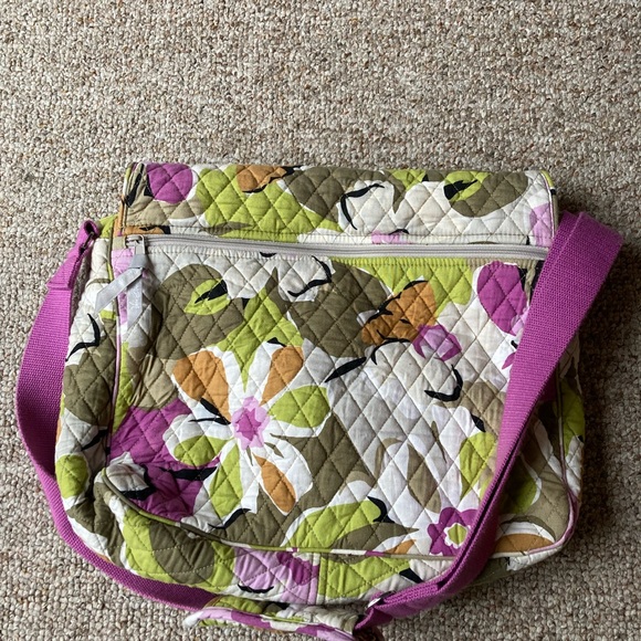 VERA BRADLEY Portobello Road Messenger Bag or Diaper Bag Retired - Picture 8 of 11